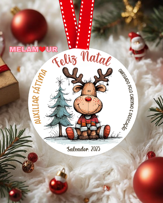 Bola de Natal personalizada