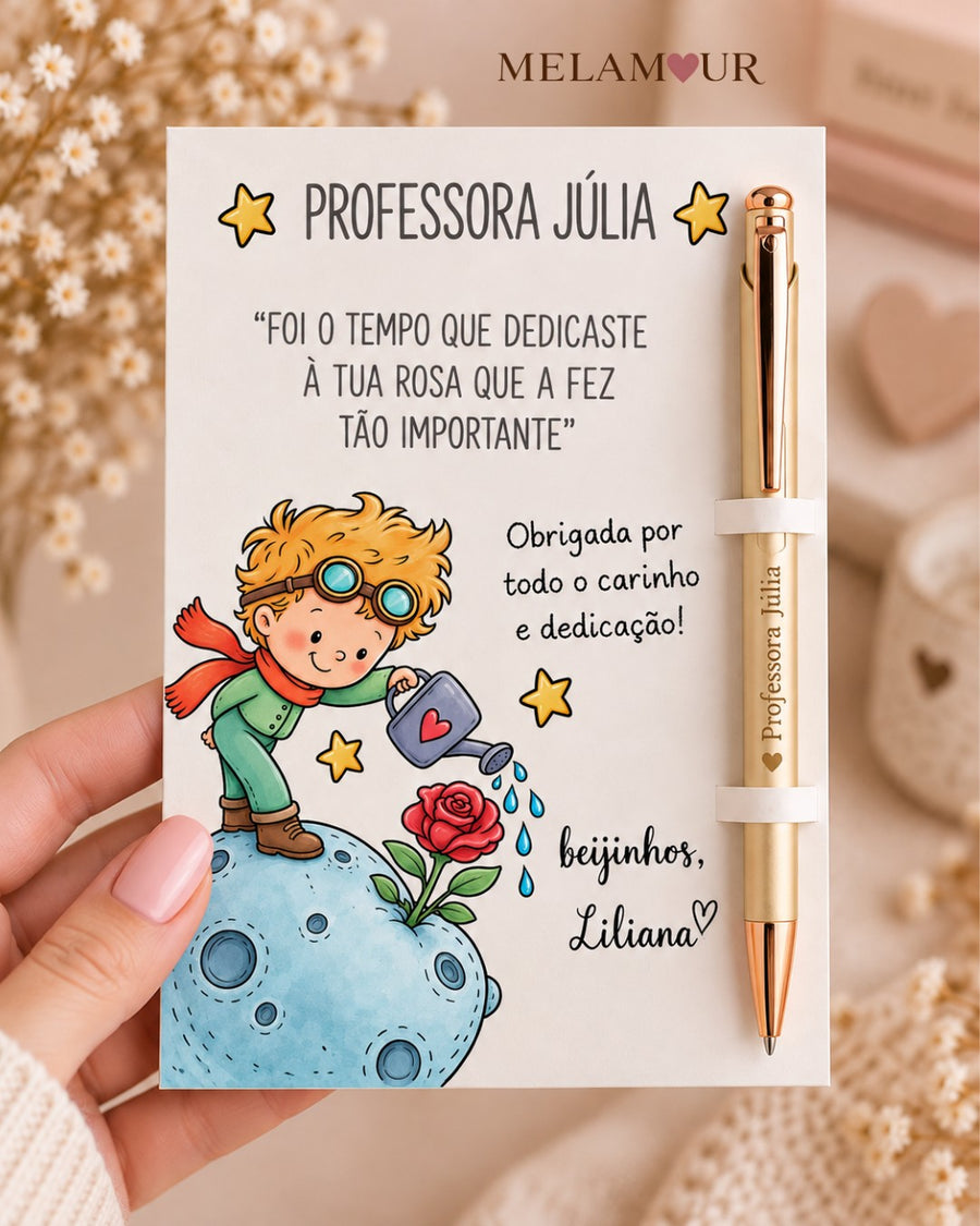 Foi o Tempo que Dedicaste | Cartão + Caneta