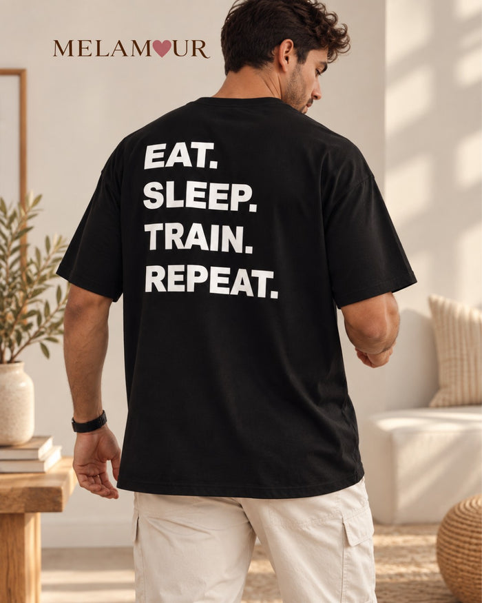 Eat. Sleep. Train. Repeat. | Homem