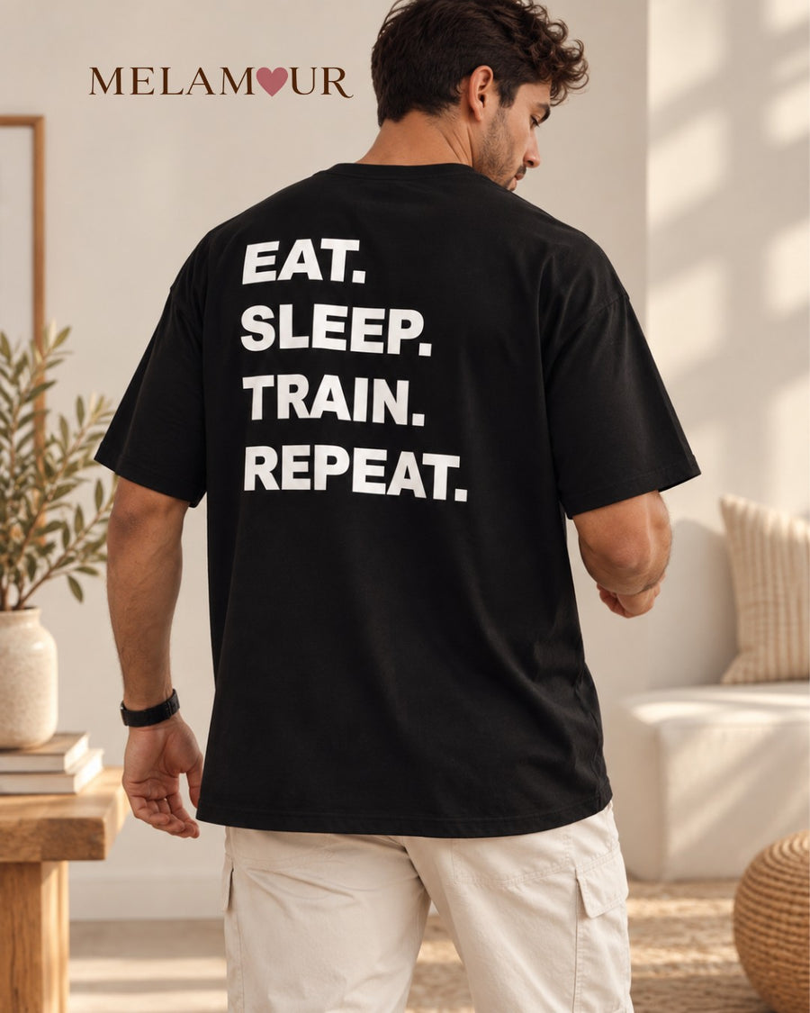 Eat. Sleep. Train. Repeat. | Homem