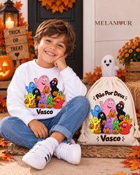 Família de Bonecos Coloridos | Halloween