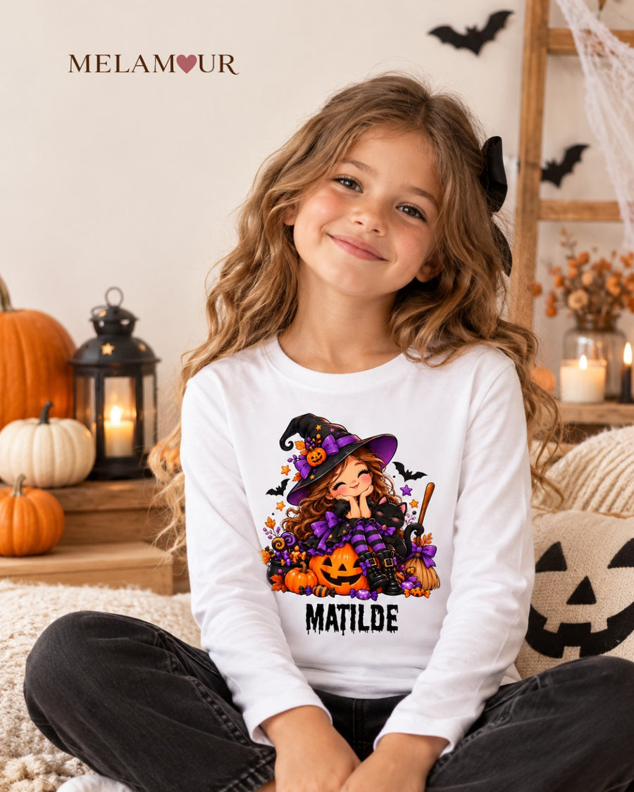 Bruxinha com Nome | Halloween