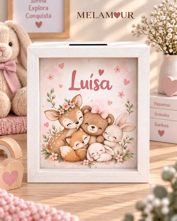 Animais da Floresta | Mealheiro Personalizado