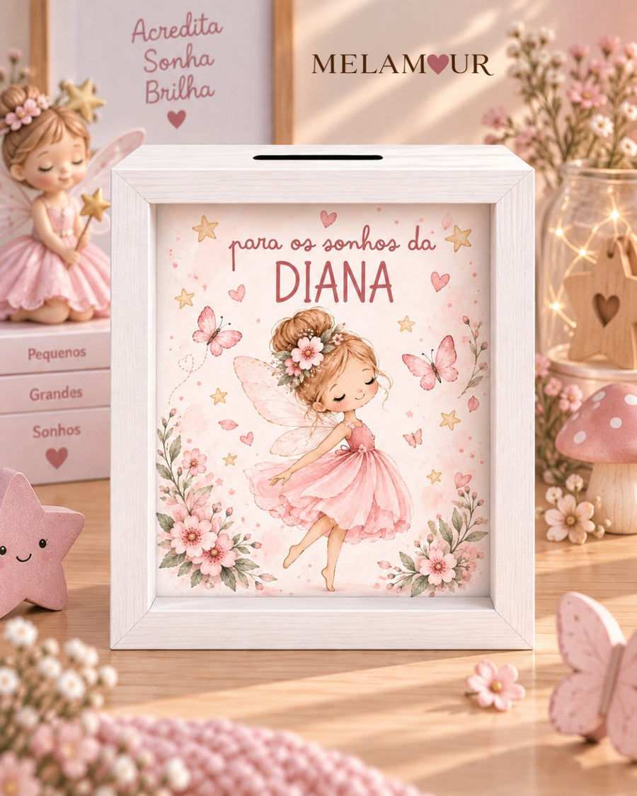 Fadinha Floral | Mealheiro Personalizado