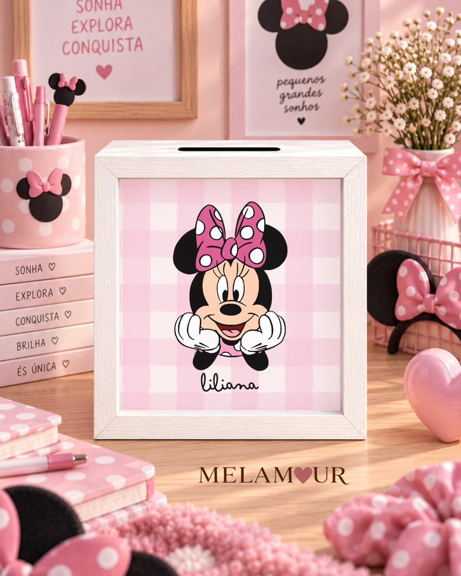 Ratinha com Laço | Mealheiro Personalizado