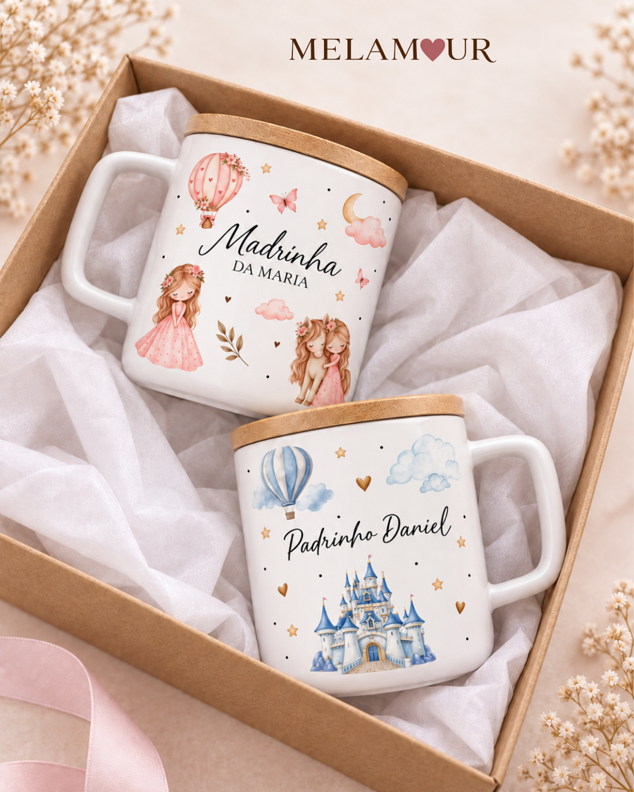 Madrinha & Padrinho | Caneca Personalizada