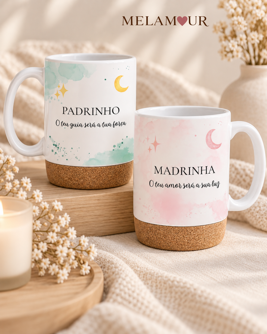 Padrinho & Madrinha | Caneca Personalizada