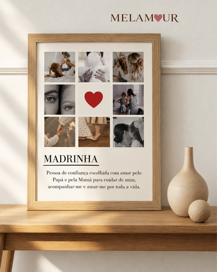 Madrinha | Quadro Personalizado