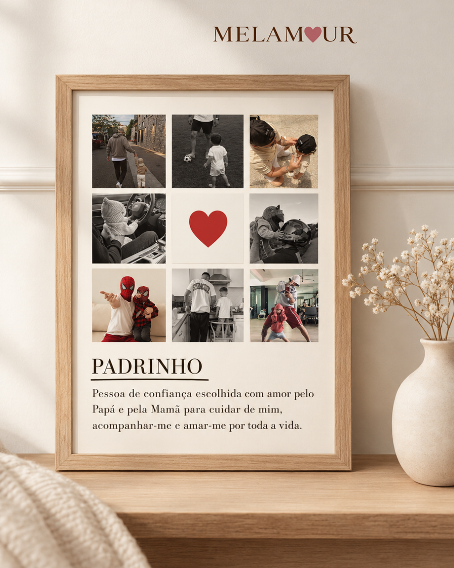 Padrinho | Quadro Personalizado