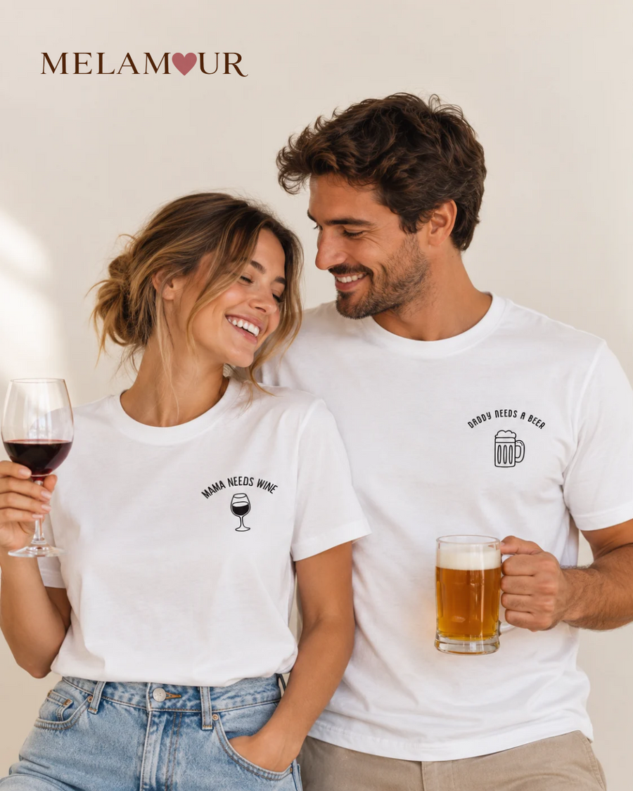Mama Needs Wine · Daddy Needs a Beer | Casal