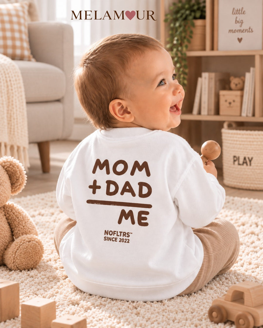 Mom + Dad = Me | Criança & Baby