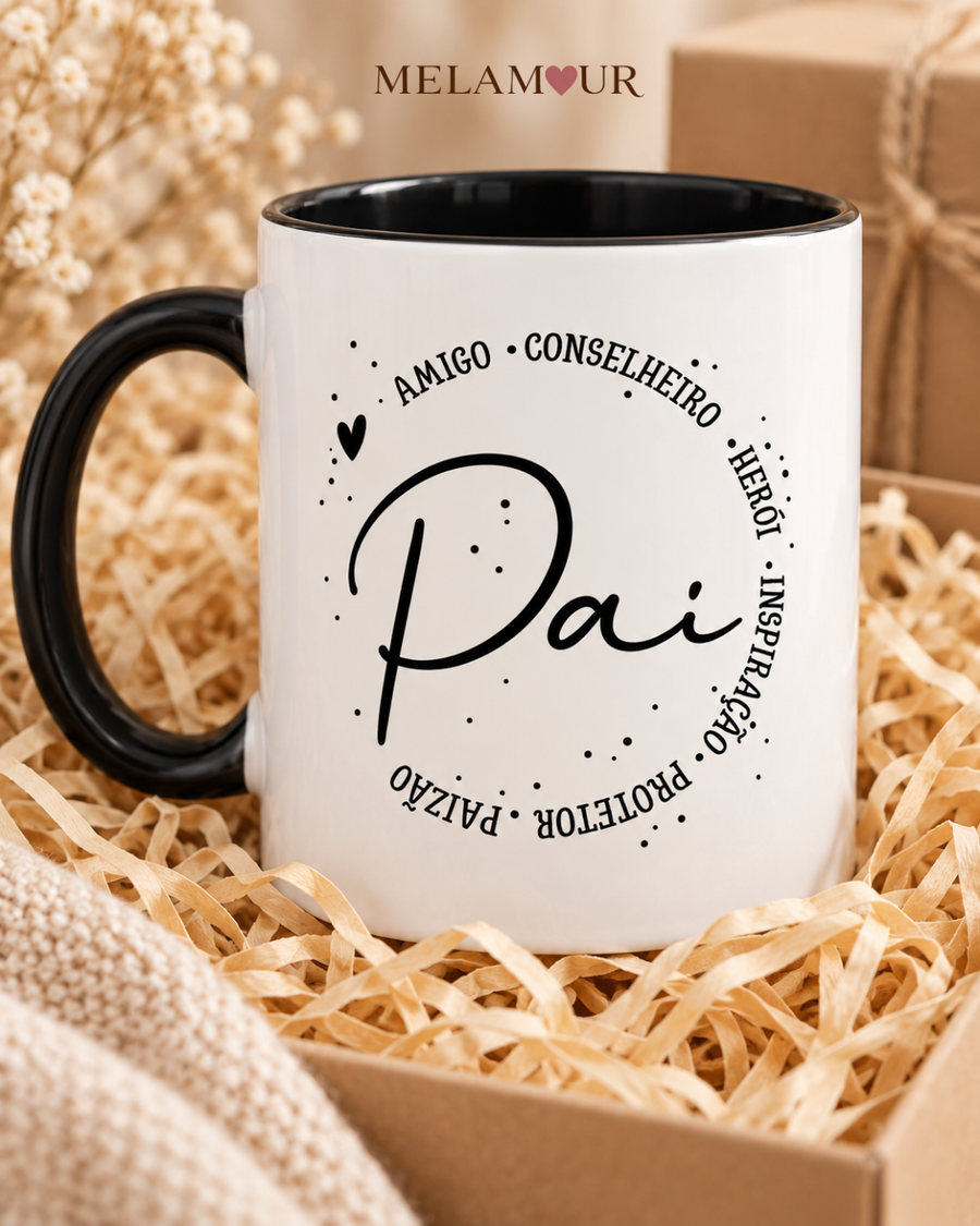 Pai, o Meu Exemplo | Caneca Personalizada