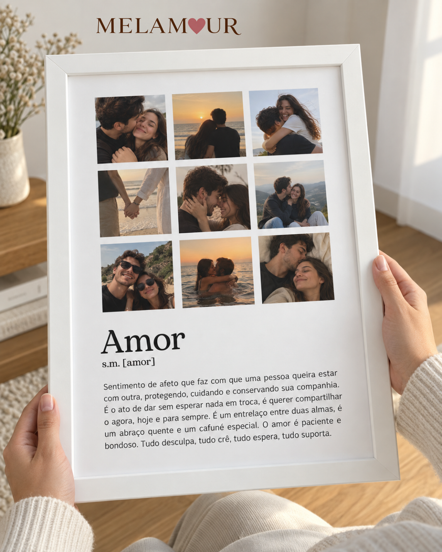 Amor | Quadro Personalizado