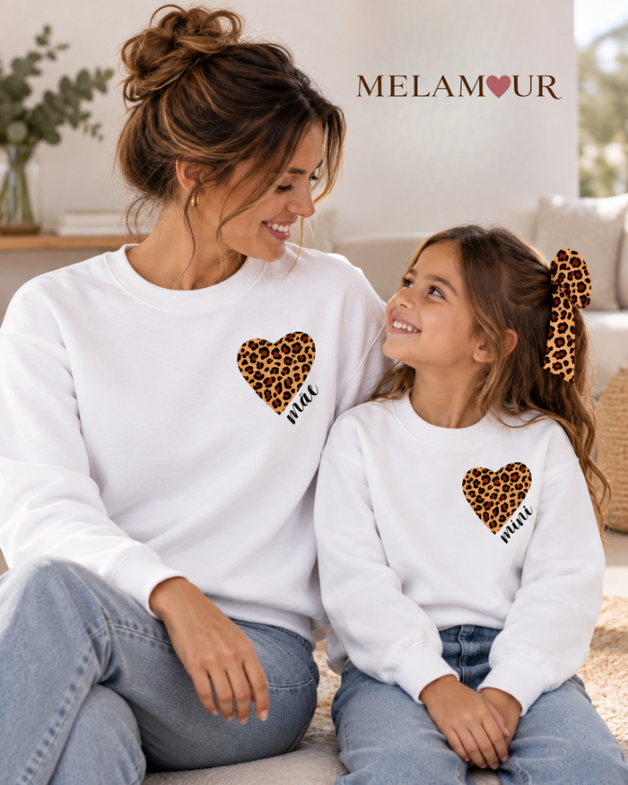 Corações que Combinam | Mãe & Filhos