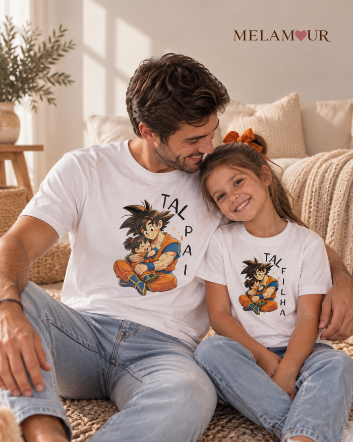Roupa personalizada Tal Pai, Tal Filha para pai e filha | MELAMOUR