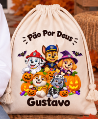 Cãezinhos Socorristas com Abóboras | Halloween