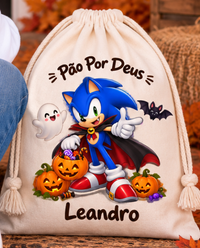 Ouriço Azul Vampiro | Halloween