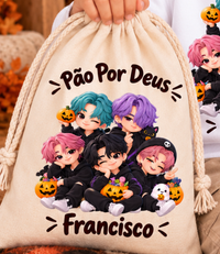 Banda de Rapazes com Abóboras | Halloween