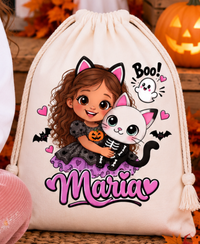 Menina Gatinha Boo | Halloween