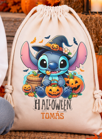 Personagem Azul com Chapéu de Bruxa | Halloween